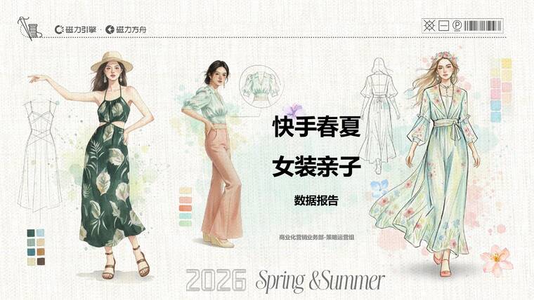快手春夏女装亲子数据报告-磁力引擎-202604.pdf