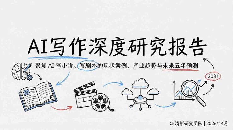 AI写作行业深度研究报告：聚焦AI写小说、写剧本的现状案例、产业趋势与未来五年预测-93p.pdf