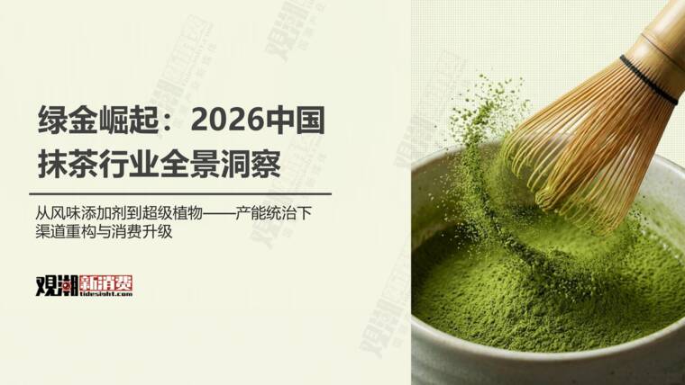 2026年中国抹茶行业全景洞察-观潮新消费-202606.pdf 2026年中国抹茶行业全景洞察-观潮新消费-202606.pdf