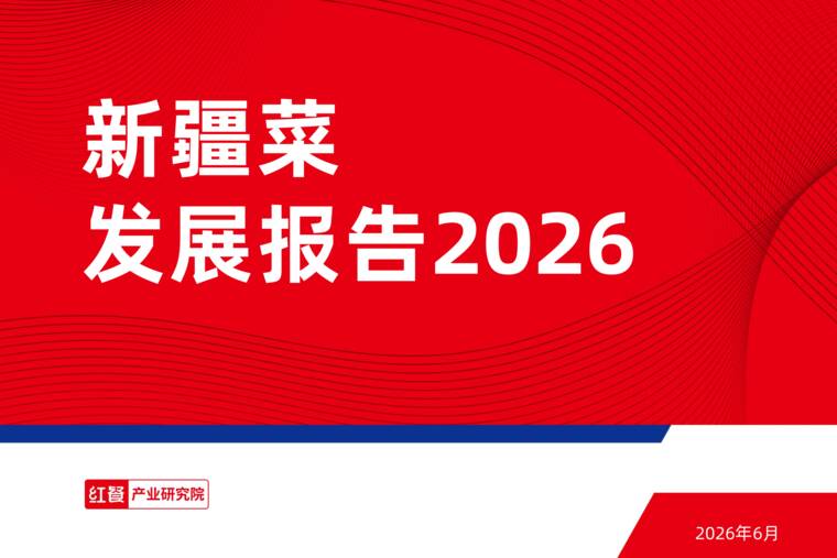 新疆菜发展报告2026-红餐研究院-202607.pdf 新疆菜发展报告2026-红餐研究院-202607.pdf