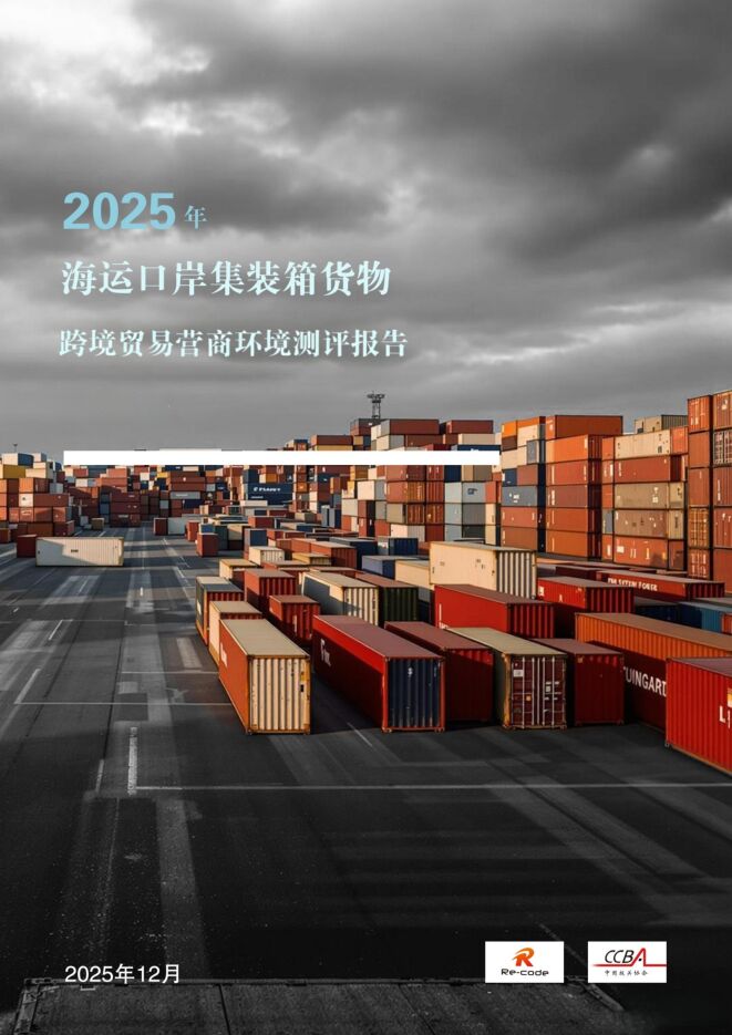 2025年海运口岸集装箱货物跨境贸易营商环境测评报告.pdf 2025年海运口岸集装箱货物跨境贸易营商环境测评报告.pdf