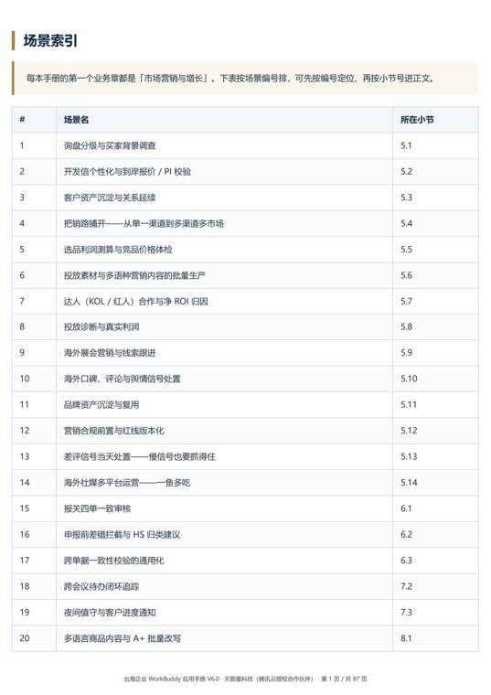 出海企业WorkBuddy应用手册-天箭星科技-202609.pdf 出海企业WorkBuddy应用手册-天箭星科技-202609.pdf