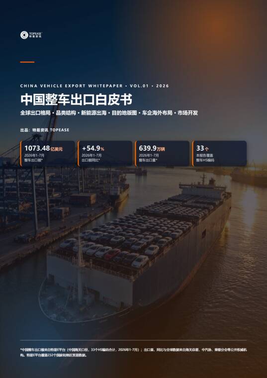 中国整车出口白皮书-特易资讯-202610.pdf 中国整车出口白皮书-特易资讯-202610.pdf